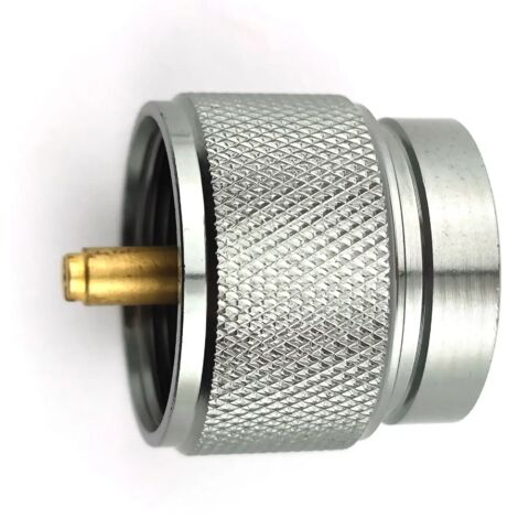 Convertisseur pour réchaud à gaz de camping extérieur, connecteur de brûleur à gaz, adaptateur de réservoir de gaz en aluminium, adaptateur de recharge de propane pour réchaud de pique-nique extérieur (1/5)