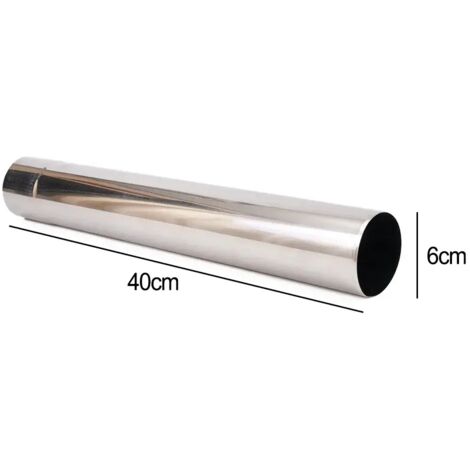 Tuyau de cheminée en acier inoxydable pour poêle à bois d'extérieur, conduit d'évacuation pour cheminée de tente de camping, tuyau d'évacuation pour chauffe-eau à gaz, réchauds de cuisine portables