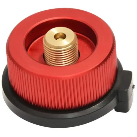 Valve de réservoir de gaz intégrée, connexion directe, cassette, valves de gonflage pour réservoirs de gaz longs, adaptateurs de gonflage pour réservoirs de gaz, gadgets, réchauds portables (1/4)
