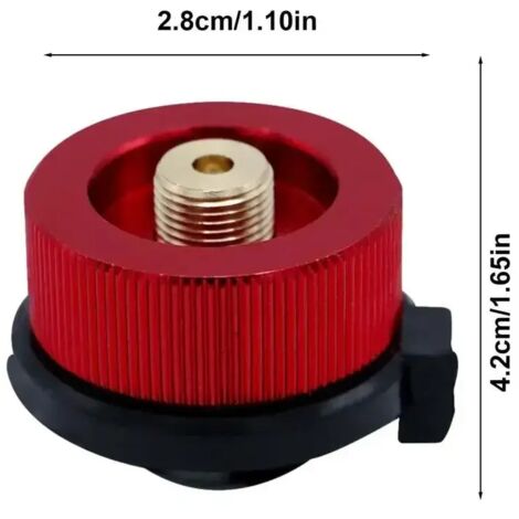 Convertisseur pour réchaud à gaz de camping, adaptateur pour brûleur à gaz et cartouche de gaz, accessoire pour réchaud de pique-nique extérieur, adaptateur de recharge de propane, réchauds de cuisine (1/5)
