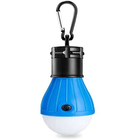 Lanterne de camping LED portable pour tente, lampe à 3 modes étanche avec fonction SOS, lampe de travail, idéale pour la randonnée, la pêche et les réchauds de cuisine portables en extérieur. (1/4)