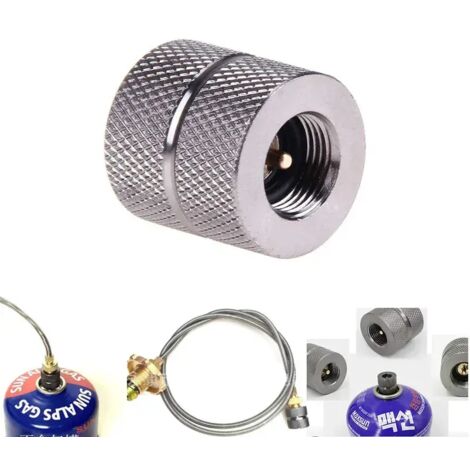 Convertisseur pour réchaud à gaz de camping, adaptateur pour brûleur à gaz et cartouche de gaz, accessoire pour réchaud de pique-nique extérieur, adaptateur de recharge de propane, réchauds de cuisine (1/4)