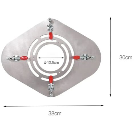 Support de poêle à bois Hot Tent Stove Jack en acier inoxydable réglable avec conduit de cheminée, idéal pour la cuisine sous tente, les foyers extérieurs et les réchauds portables. (1/5)