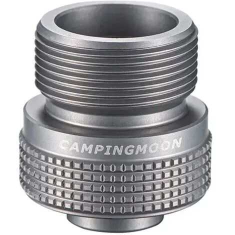 Adaptateur de recharge pour réchaud à gaz de camping en alliage d'aluminium, adaptateur de brûleur pour réchaud à gaz butane, fournitures de camping, réchauds de cuisine portables (1/5)