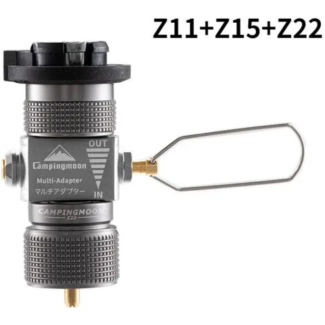 Adaptateur pour réchaud à gaz Z11/Z15/Z22, accessoires pour réchaud à gaz, adaptateur de recharge, équipement de camping, réchauds de cuisine portables (1/4)