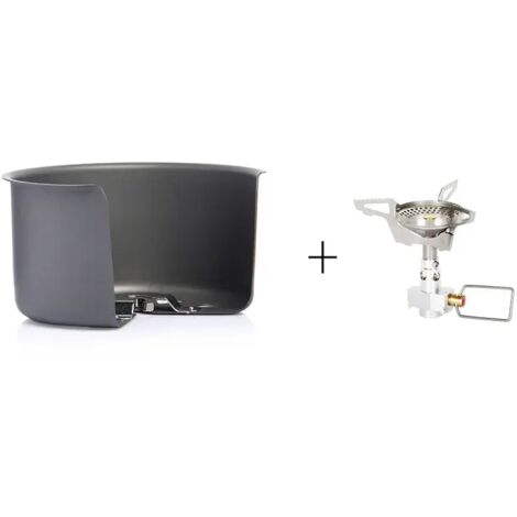 Réchaud à gaz de camping Widesea avec pare-vent, grille de brûleur extérieure, protection contre le vent, ensemble de cuisson portable Gasonline, réchauds de survie portables (1/5)