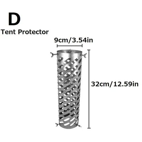 Accessoires pour poêles à bois en acier inoxydable : cheminée de camping, tuyau d'évacuation, tube de cheminée, housse anti-brûlure pour tente, réchauds de cuisine portables (1/5)