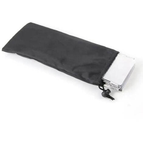 Pare-vent pliable en aluminium pour réchaud de camping à gaz, 10 plaques, avec brûleur intégré. Idéal pour les pique-niques et le camping. (1/5)