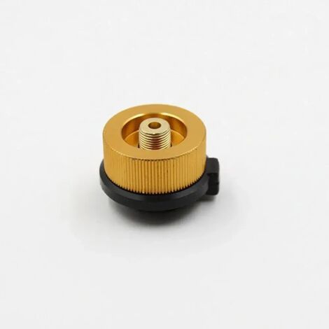 Adaptateur de remplissage direct pour bouteille de gaz butane (1 pièce) - Compatible avec les réchauds de camping portables et les appareils de cuisson portables. (1/4)