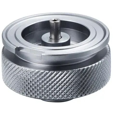 Adaptateur de recharge pour réchaud à gaz de camping en alliage d'aluminium, adaptateur de brûleur pour réchaud à gaz butane, fournitures de camping, réchauds de cuisine portables (1/5)