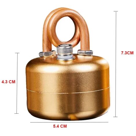 Mini réchaud à alcool, réchaud portable idéal pour le camping, la randonnée et le trekking - Réchaud de cuisine portable d'une capacité de 50 ml (1/5)
