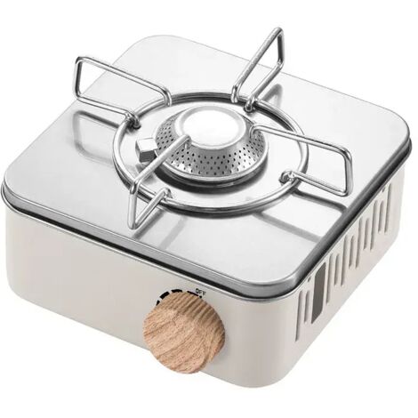 Réchaud à gaz de camping 2800W, kit de cuisine portable pour le camping, réchaud à cassette, brûleur à gaz pour pique-nique, ustensiles de cuisine, réchauds portables (1/3)