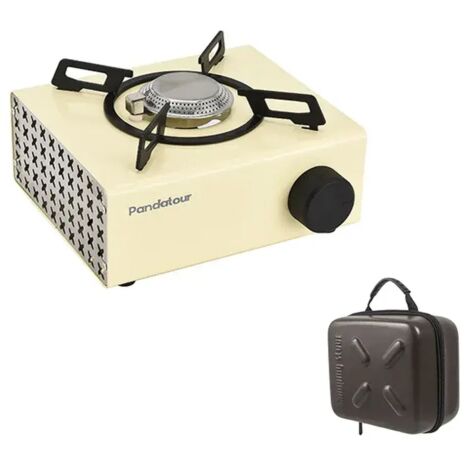 Réchauds de camping portables haute puissance 2000 W, four en métal pour extérieur, avec interface à ventouse magnétique, parfaits pour les pique-niques, les barbecues et la cuisine. (1/5)