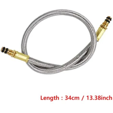 Adaptateur de rallonge pour réchaud de camping, tuyau de gaz rallongé de 1 m avec valve et adaptateur pour réchaud portable (1/5)