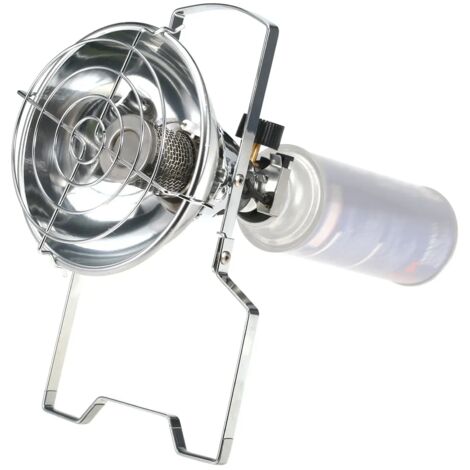 Réchaud à gaz portable d'extérieur 1000 W avec allumage piézoélectrique, réservoir de gaz long, équipement de camping, réchaud de cuisine portable (1/5)