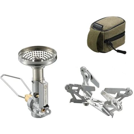 Réchaud de camping portable XD-2F à gaz séparés, type split, pour la randonnée et l'alpinisme. 3,3 kW. (1/5)