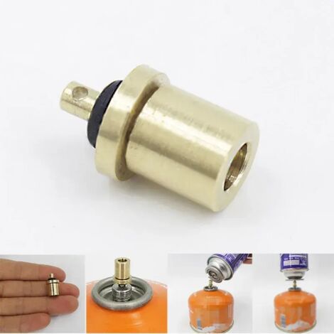 Convertisseur pour réchaud à gaz de camping, adaptateur pour brûleur à gaz et cartouche de gaz, accessoire pour réchaud de pique-nique extérieur, adaptateur de recharge de propane, réchauds de cuisine (1/5)