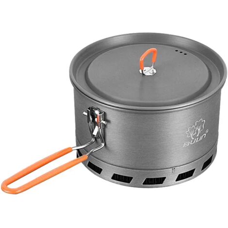 Réchaud de camping portable à cassette, pliable, à gaz, fonctionnant au butane, 2600 W, avec sac de transport, allumage électronique, pour la cuisine en extérieur. (1/5)