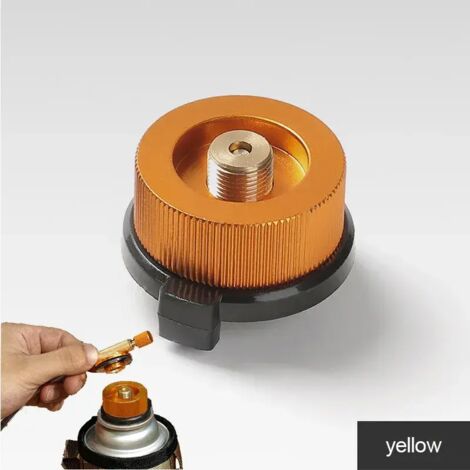 Convertisseur pour réchaud à gaz de camping, adaptateur pour brûleur à gaz et cartouche de gaz, accessoire pour réchaud de pique-nique extérieur, adaptateur de recharge de propane, réchauds de cuisine (1/5)