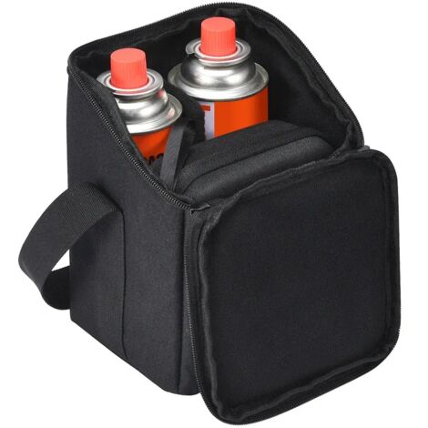 Sac de rangement de camping pour bouteilles de gaz de réchaud de camping, sac de rangement antichoc compatible avec le mini-réchaud SOTO ST-310, étui de protection pour bouteilles de gaz de réchaud po