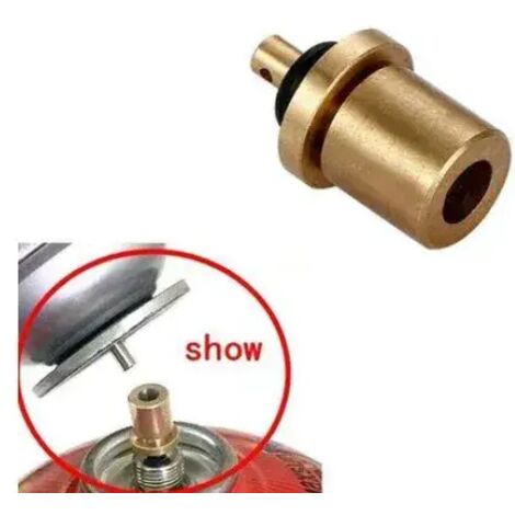 Adaptateur pour bouteille de gaz de réchaud de camping, adaptateur pour bouteille de propane, adaptateur standard américain, tête de conversion pour brûleur à gaz, équipement de camping, réchauds de c
