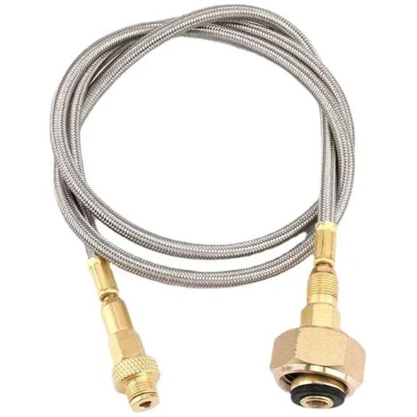 Tuyau de raccordement pour réservoir de gaz de réchaud de camping, adaptateur pour brûleur extérieur, modification de la valve du réservoir de gaz, réchaud à cassette, réchauds de cuisine portables (1/5)