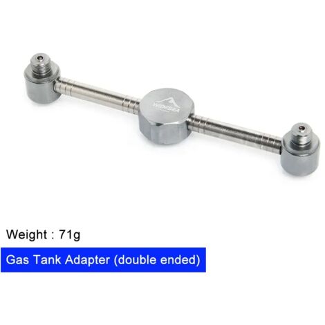 Tube d'extension pour lanterne à gaz de camping Widesea, rallonge pour chalumeau, tige d'extension pour lampe, adaptateur pour réservoir de réchaud, réchaud de cuisine portable d'extérieur (1/5)