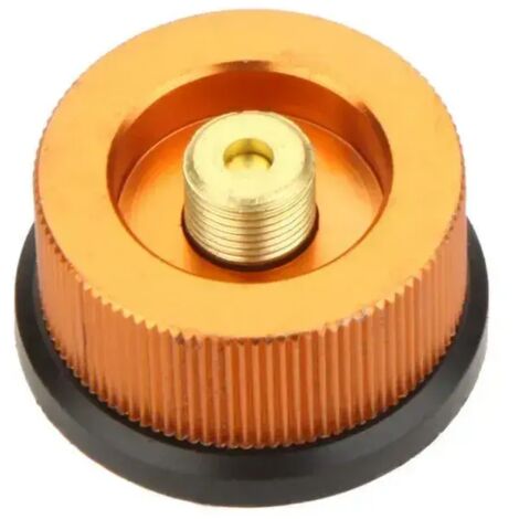 Adaptateur de recharge de propane pour réchaud de pique-nique extérieur, convertisseur pour réchaud à gaz de camping extérieur, connecteur de brûleur à gaz, adaptateur de réservoir de gaz en aluminium (1/5)