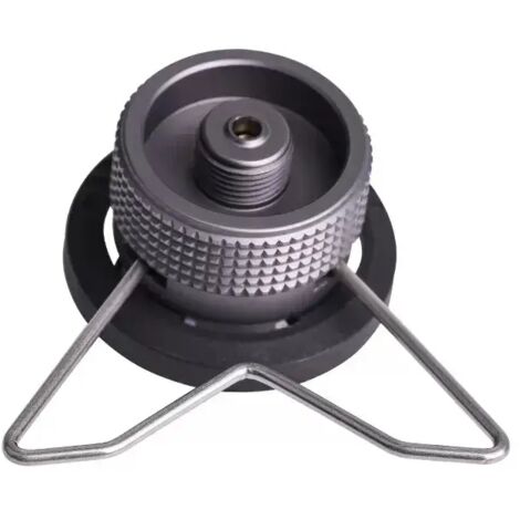 Adaptateur de gaz pour réchaud de camping, convertisseur de réchaud divisé, adapté à la cuisine en plein air, aux pique-niques et au camping. Accessoires pour réchauds de cuisine portables. (1/5)