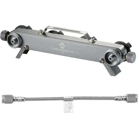 Tuyau d'extension multifonctionnel pour réservoir de carburant extérieur Z54 Z58, compatible avec quatre appareils pour deux fournaises divisées, outil de conversion de réservoir de gaz pratique pour (1/5)