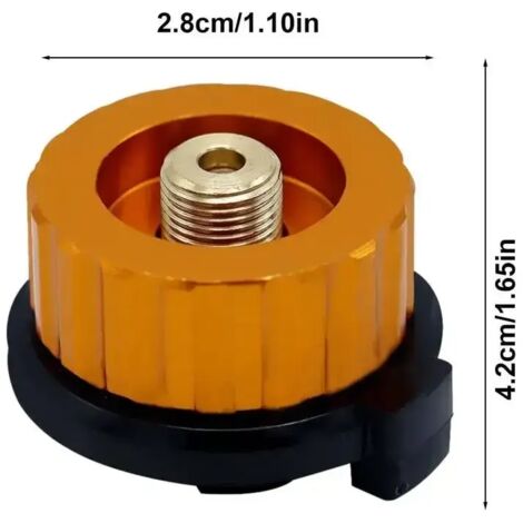 Convertisseur pour réchaud à gaz de camping, adaptateur pour brûleur à gaz et cartouche de gaz, accessoire pour réchaud de pique-nique extérieur, adaptateur de recharge de propane, réchauds de cuisine (1/5)