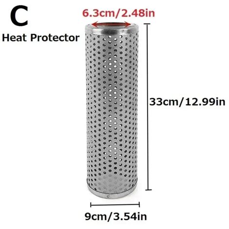 Accessoires pour poêles à bois en acier inoxydable : cheminée de camping, tuyau d'évacuation, tube de cheminée, housse anti-brûlure pour tente, réchauds de cuisine portables (1/5)