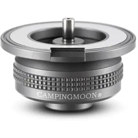 Adaptateur de recharge pour réchaud à gaz de camping en alliage d'aluminium, adaptateur de brûleur pour réchaud à gaz butane, fournitures de camping, réchauds de cuisine portables (1/5)