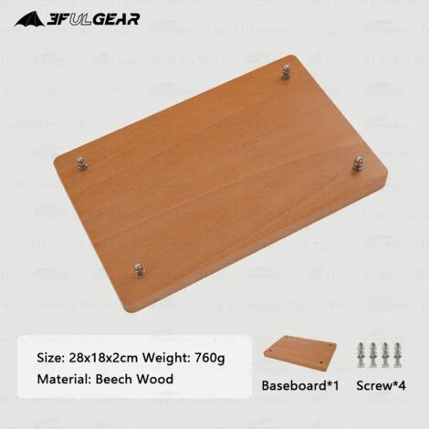 Poêle à bois de table 3F UL Gear, multifonctionnel, en acier inoxydable, pour le camping d'hiver en extérieur, idéal pour chauffer une tente (NH21SK004). Réchaud de cuisine portable. (1/5)