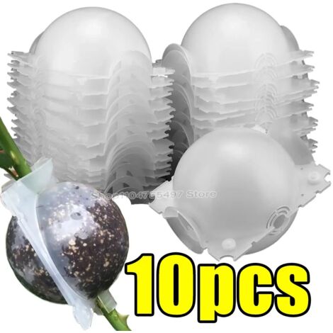 (L, 5 pièces) Capsules de marcottage aérien, boules de bouturage pour plantes, boîte de culture haute pression, boîte de greffage, pot de pépinière (1/5)