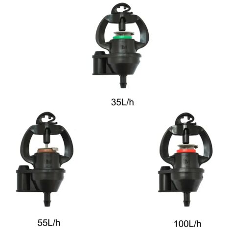 (100L,CN) 10 arroseurs à débit contrôlé en polycarbonate pour l'irrigation agricole avancée des vergers et pépinières, irrigation automatisée (1/5)