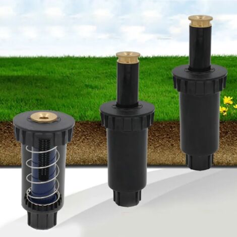 Buse d'arrosage réglable en ABS de haute qualité (360 degrés) - Arroseur de jardin réglable - Tête d'arrosage en plastique pour pelouse (1/5)