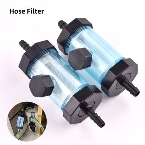(Diamètre extérieur 14 mm, 1 pièce) Filtre pour tuyau d'arrosage, raccords d'irrigation de jardin, pulvérisateur, aquarium, filtre pour tuyau d'eau douce, filtre pour freins de voiture (1/5)