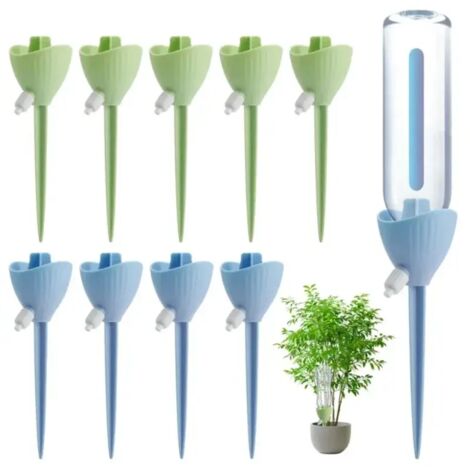 (Bleu, 1 pièce) Système d'irrigation goutte à goutte réglable, dispositif d'arrosage automatique pour l'arrosage des plantes à fleurs (1/5)