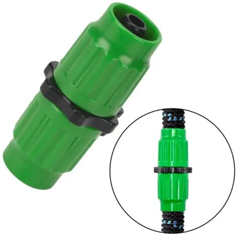 Kit de 4 adaptateurs et rallonges pour tuyau d'arrosage (1/4 pièces), connecteur multifonctionnel pour la réparation du tuyau et raccord rapide en plastique. (1/5)