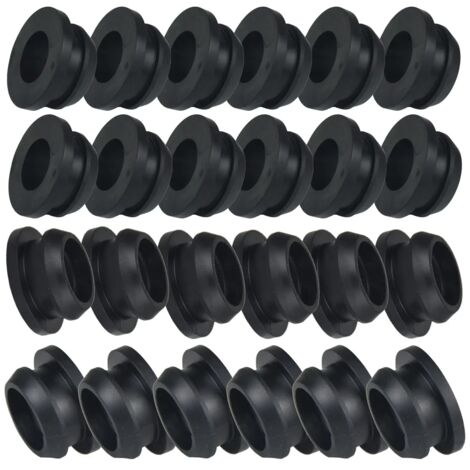 (16 mm - 30 pièces) 30 joints d'étanchéité en caoutchouc pour raccords à barbes de 16 mm (1/2 pouce) - Kit de système d'arrosage goutte à goutte - Outil pour serre, agriculture et jardinage (1/5)