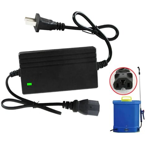 (B)1A Chargeur de batterie au lithium pour pulvérisateur électrique - Pièces détachées pour arroseur - Accessoires pour outils électriques