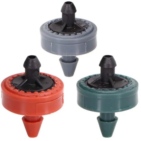(200 pièces) Goutteur d'irrigation goutte à goutte à pression stable pour pelouse, régulateur de pression automatique, compact et flexible (1/5)