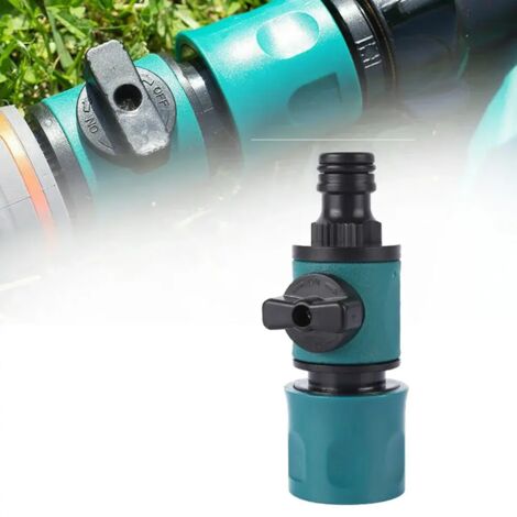Robinet d'arrêt pour tuyau d'arrosage, raccord rapide en ligne pour système d'arrosage et d'irrigation
