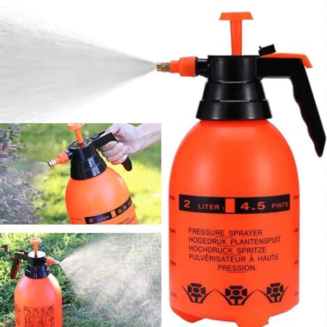 Arrosoir automatique rouge pour plantes d'intérieur, idéal pour l'arrosage des plantes de jardin, des fleurs et autres végétaux. (1/5)