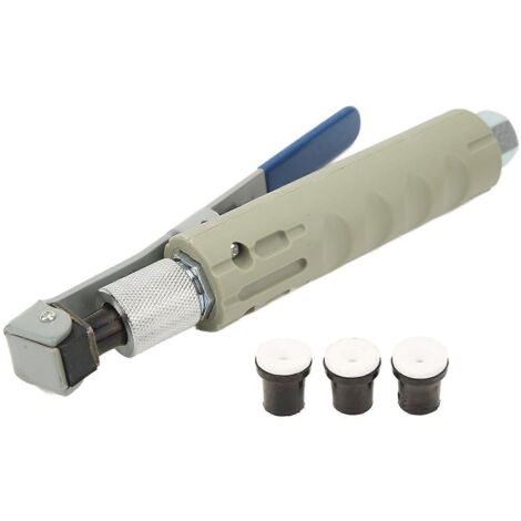 Sand Blaster Nozzle Head with 3 Ceramic Tips Remove Abrasive Stain Rust Grime for Multiple Media (1/5)