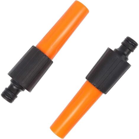 2Pack Garden Hose Nozzles & Spray Gun,Rotate Nozzle to Adjust the Water Flow (4-D-W) (1/5)