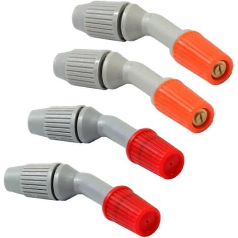 4 Pcs Spray Nozzles Ajustable Spray Nozzle Watering Sprayer Garden Irrigation System Nozzle Sprayers Replacement for Watering and Cleaning (1/5)