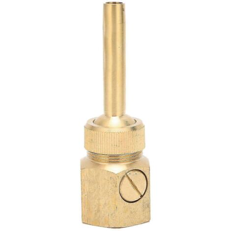 Brass Adjustable Water Spray Head Female Thread Fountain Nozzle with Valve for Pond DN25 32mm (1/5)