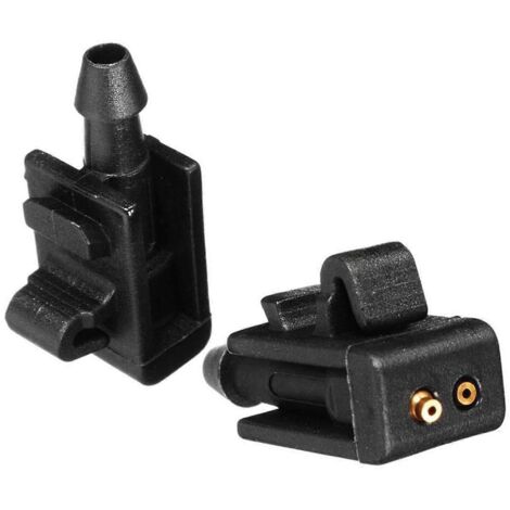 2Pcs Durable Auto Windshield Sprinkler Nozzle for Megane 2 Scenic2 8200082347 (1/5)